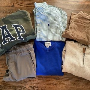 Boys clothes size 8  bundle of 6 items